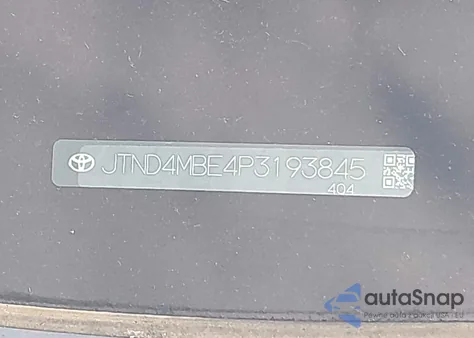 2023 Toyota Corolla Se из США, поврежденный, VIN JTND4MBE4P3193845